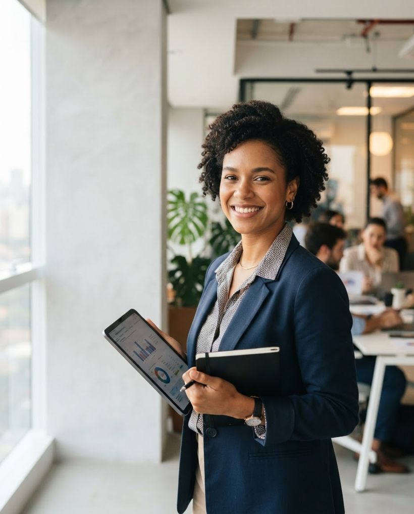 Consultora do time comercial da Even Benefícios